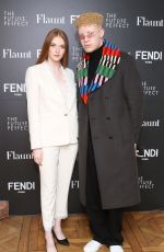 LARSEN THOMPSON at Fendi x Flaunt Celebrate New Fantasy Issue in Los Angeles 03/21/2018