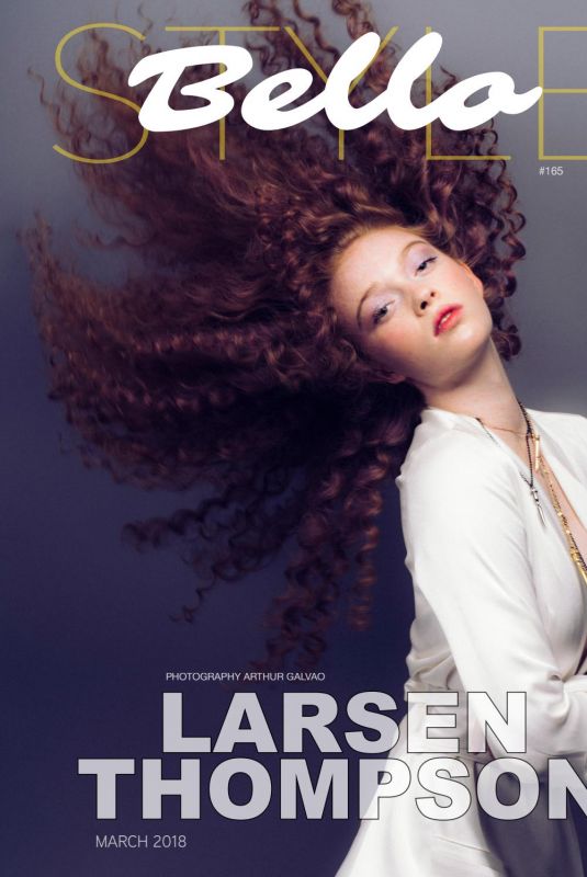 LARSEN THOMPSON in Bello Magazine, March 2018