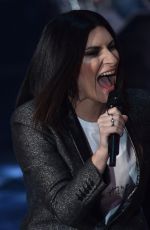 LAURA PUASINI Perfors at Che Tempo Che Fa in Milan 03/18/2018