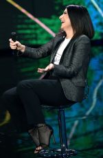 LAURA PUASINI Perfors at Che Tempo Che Fa in Milan 03/18/2018