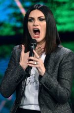 LAURA PUASINI Perfors at Che Tempo Che Fa in Milan 03/18/2018
