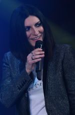 LAURA PUASINI Perfors at Che Tempo Che Fa in Milan 03/18/2018