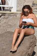 LAURA SIMPSON in Bikini on Vacation in Tenerife 03/23/2018