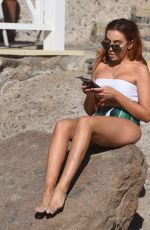 LAURA SIMPSON in Bikini on Vacation in Tenerife 03/23/2018