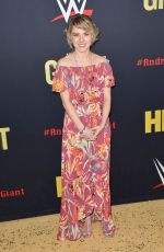 LAURA SLADE WIGGINS at Andre the Giant Premiere in Los Angeles 03/29/2018