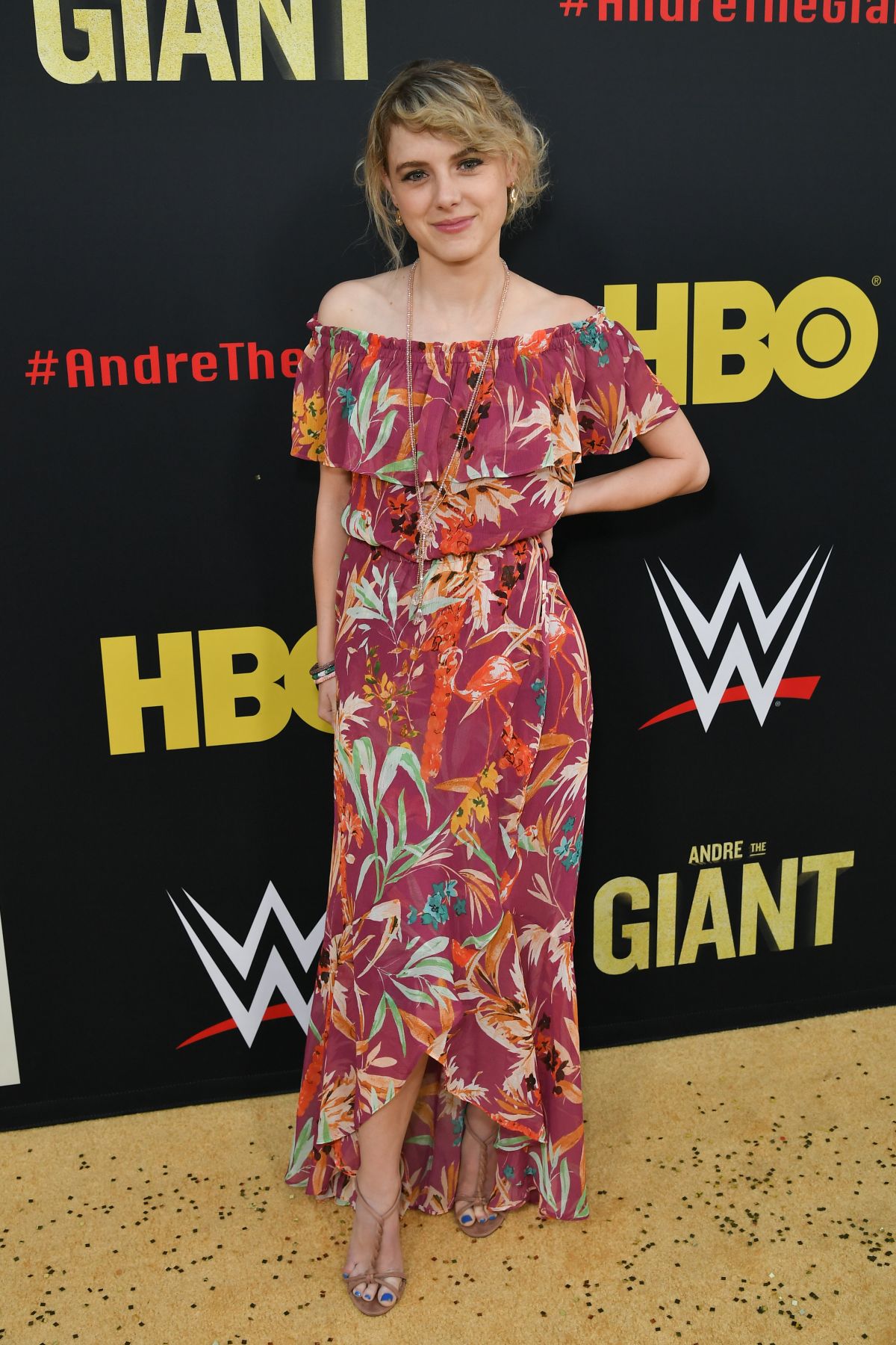 LAURA SLADE WIGGINS at Andre the Giant Premiere in Los Angeles 03/29/2018.