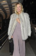 LAURA WHITMORE Leaves Dorchester Hotel in London 03/18/2018