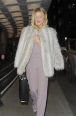 LAURA WHITMORE Leaves Dorchester Hotel in London 03/18/2018