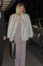 LAURA WHITMORE Leaves Dorchester Hotel in London 03/18/2018