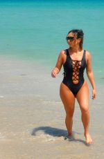 LAURYN GOODMAN in Swimsuit on the Beach in Cape Verde 03/01/2018