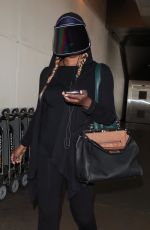 LAVERNE COX at Los Angeles International Airport 03/23/2018