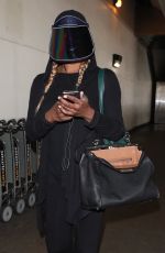 LAVERNE COX at Los Angeles International Airport 03/23/2018