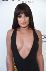 LEA MICHELE at Eton John Aids Foundation Academy Awards Viewing Party in Los Angeles 03/04/2018