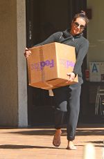 LEA MICHELE at Fedex in Los Angeles 03/26/2018