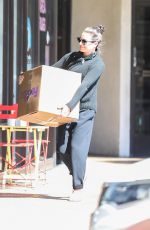 LEA MICHELE at Ups Store in Beverly Hills 03/26/2018