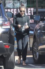 LEA MICHELE at Ups Store in Beverly Hills 03/26/2018