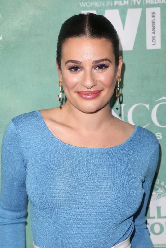 LEA MICHELE at Women in Film Pre-oscar Cocktail Party in Los Angeles 03/02/2018