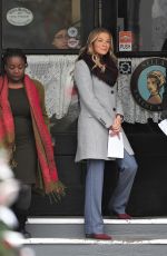 LEANN RIMES on the Set of Her New Christmas Movie in Vancouver 03/20/2018