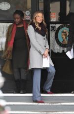 LEANN RIMES on the Set of Her New Christmas Movie in Vancouver 03/20/2018