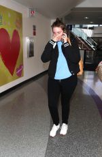 LENA DUNHAM at LAX Airport in Los Angeles 03/30/2018