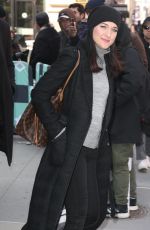 LENA HALL Arrives at Build Studio in New York 03/15/2018