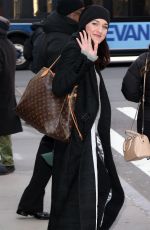LENA HALL Arrives at Build Studio in New York 03/15/2018