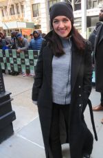 LENA HALL Arrives at Build Studio in New York 03/15/2018