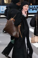 LENA HALL Arrives at Build Studio in New York 03/15/2018