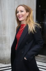 LESLIE MANN Arrives at Global Studios in London 03/15/2018