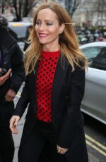 LESLIE MANN Arrives at Global Studios in London 03/15/2018