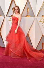 LESLIE MANN at 90th Annual Academy Awards in Hollywood 03/04/2018