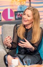 LESLIE MANN at Lorraine Show in London 03/20/2018