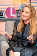 LESLIE MANN at Lorraine Show in London 03/20/2018