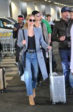 LILI REINHART at CDG Airport in Paris 03/30/2018