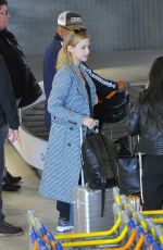 LILI REINHART at CDG Airport in Paris 03/30/2018