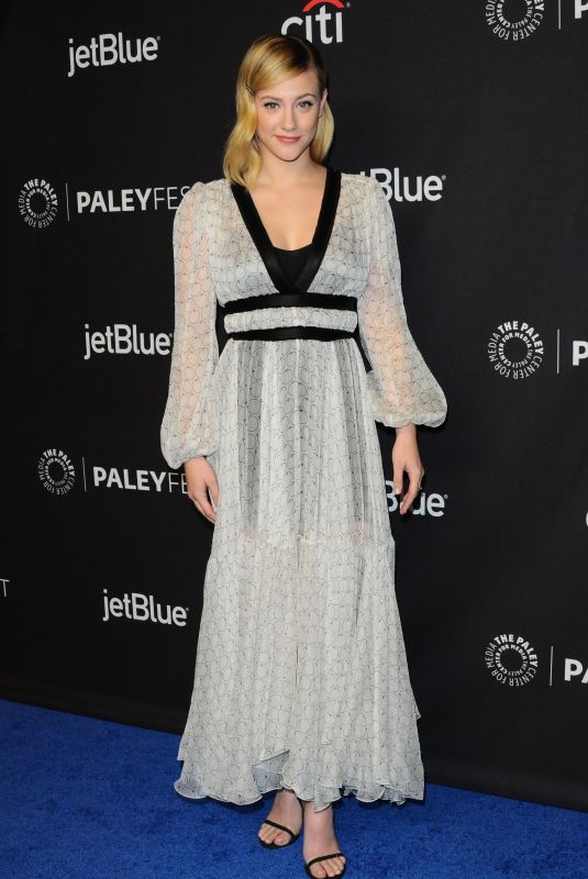 LILI REINHART at Riverdale Panel at Paleyfest in Los Angeles 03/25/2018