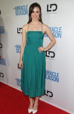 LILLIAN DOUCHET-ROCHE at The Miracle Season Special Screening in Beverly HIlls 03/27/2018