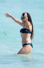 LILLY BECKER in Bikini on the Beach in Miami 03/25/2018