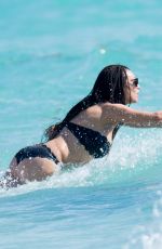 LILLY BECKER in Bikini on the Beach in Miami 03/25/2018