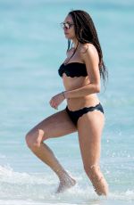 LILLY BECKER in Bikini on the Beach in Miami 03/25/2018