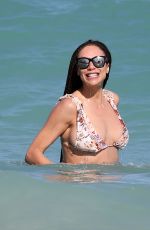 LILLY BECKER in Bikini on the Beach in Miami 03/30/2018