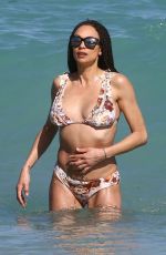 LILLY BECKER in Bikini on the Beach in Miami 03/30/2018