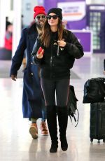 LILY ALDRIDGE at Pearson Airport in Toronto 03/01/2018