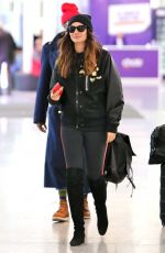 LILY ALDRIDGE at Pearson Airport in Toronto 03/01/2018