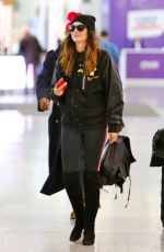 LILY ALDRIDGE at Pearson Airport in Toronto 03/01/2018