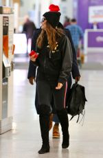 LILY ALDRIDGE at Pearson Airport in Toronto 03/01/2018