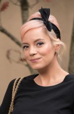 LILY ALLEN at Chanel Forest Runway Show in Paris 03/06/2018