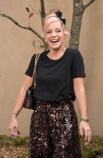 LILY ALLEN at Chanel Forest Runway Show in Paris 03/06/2018