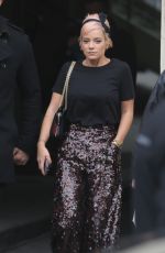 LILY ALLEN at Chanel Forest Runway Show in Paris 03/06/2018