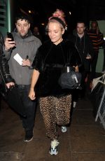 LILY ALLEN Leaves Gorilla in Manchester 03/20/2018